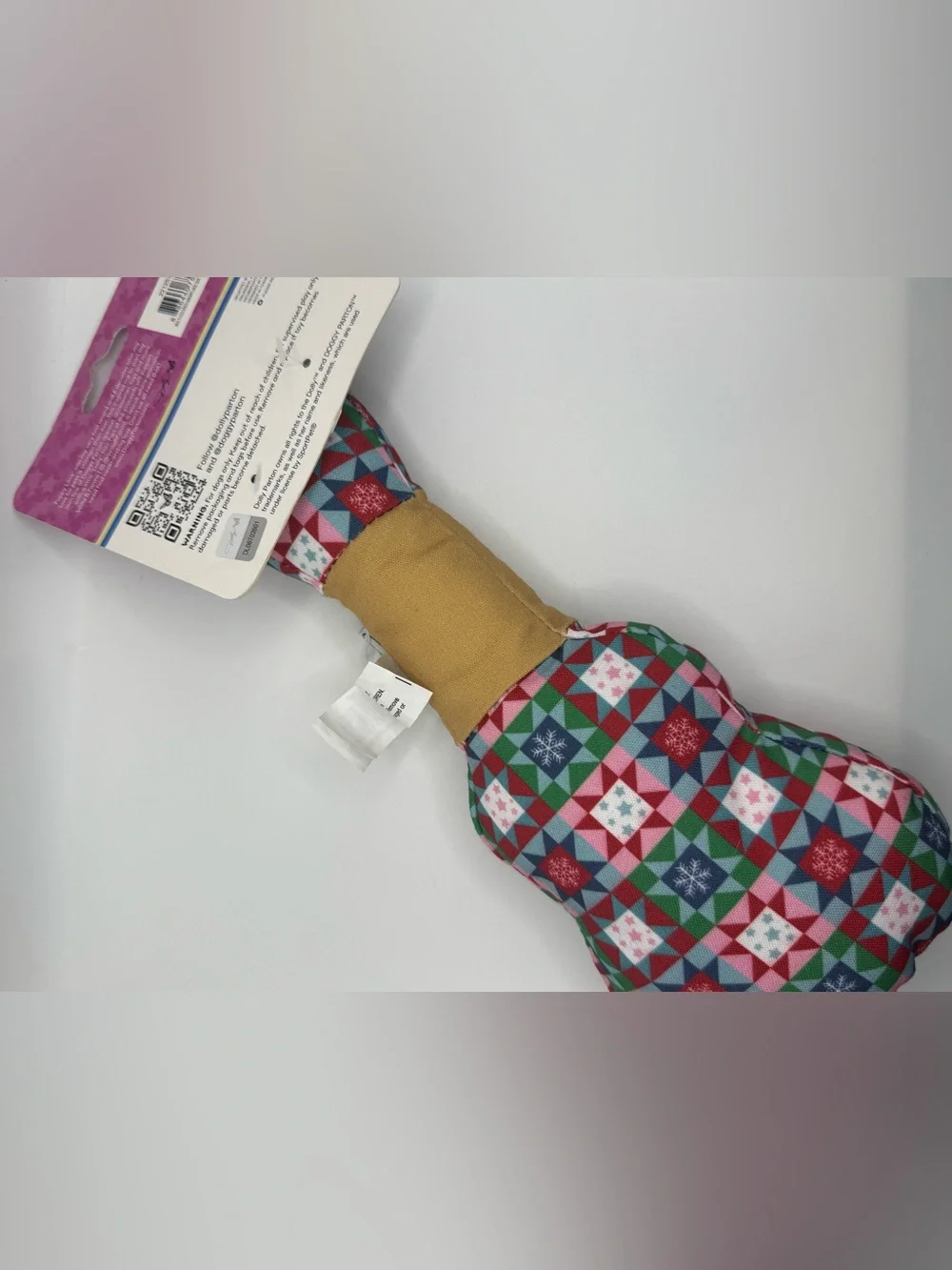 Doggy Parton Dog Plush Toy Guitar Christmas Pattern New
